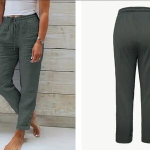 Women's Casual Gray Pants